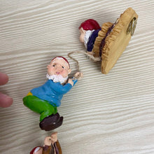 Load image into Gallery viewer, Climbing Gnomes Tree Hugger Decor Garden
