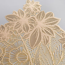 Load image into Gallery viewer, PVC Hollow Rectangular Western Food Mat Home Accessories
