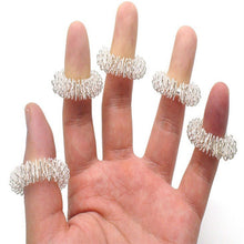 Load image into Gallery viewer, 10PCS Finger Hand Massager Ring Health Care Set
