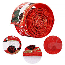 Load image into Gallery viewer, Christmas Burlap Ribbon Roll Xmas Tree Twine Streamer Ribbon
