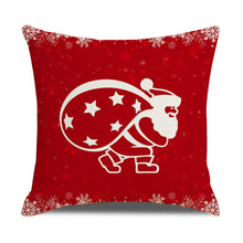 Load image into Gallery viewer, A set of 4-piece 18x18in Christmas Pillow Covers
