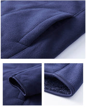 Load image into Gallery viewer, Winter Warm Coats Reversible Polar/Coral Fleece
