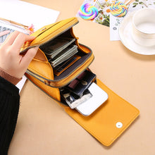 Load image into Gallery viewer, Transparent Touch Screen Retro Simple Mobile Phone Bag
