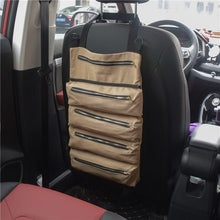 Load image into Gallery viewer, Canvas Foldable roll pack Tool bag suspension Multi-function Car Hanging bag
