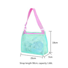 Load image into Gallery viewer, Children&#39;s beach net bag toy shell collection bag

