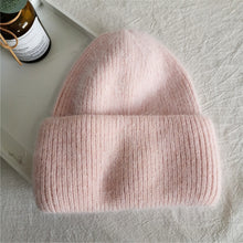 Load image into Gallery viewer, Winter Hats for Women Warm Rabbit Fur Hair Female Caps

