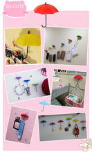 Load image into Gallery viewer, No mark, no stamping umbrella self-adhesive hook key sundry hanger
