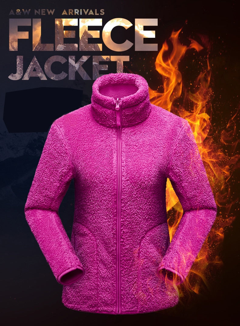 Winter Warm Coats Reversible Polar/Coral Fleece