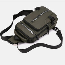 Load image into Gallery viewer, Multi-function messenger bag with USB charging port
