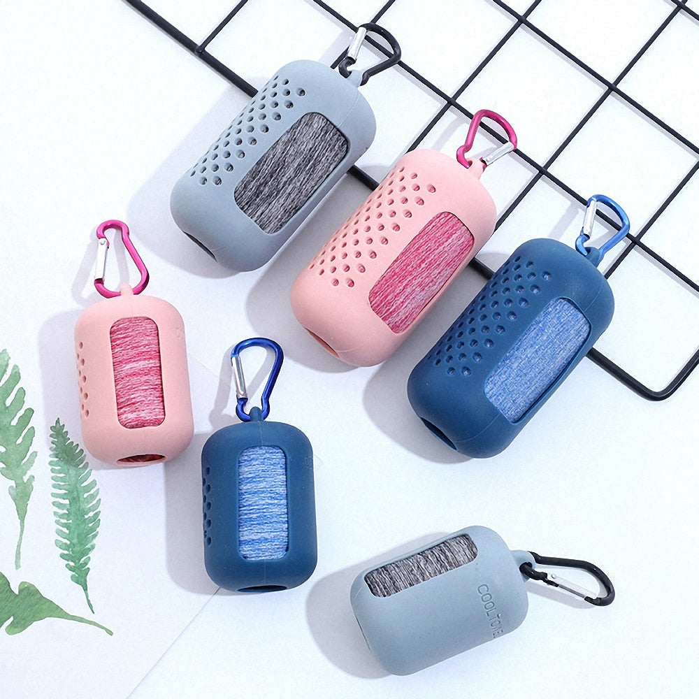 Portable Cooling Sports Towel Quick Drying Microfiber Instant Ice Towel