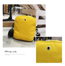 Load image into Gallery viewer, Women Shoulder Bag Fashion Pure Color Casual Canvas Handbag
