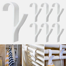 Load image into Gallery viewer, High quality hot towel hanger radiator clothes hanger bath hook 6 pieces
