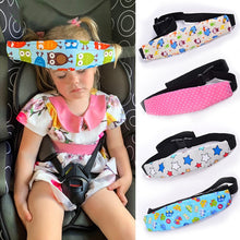 Load image into Gallery viewer, Adjustable sleep locator for head rest of baby car seat
