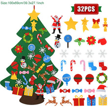 Load image into Gallery viewer, Kids DIY Felt Christmas Tree Christmas Decoration for Home
