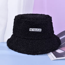 Load image into Gallery viewer, Lamb Faux Fur Bucket Hat Winter Warm Teddy Velvet Hats for Women
