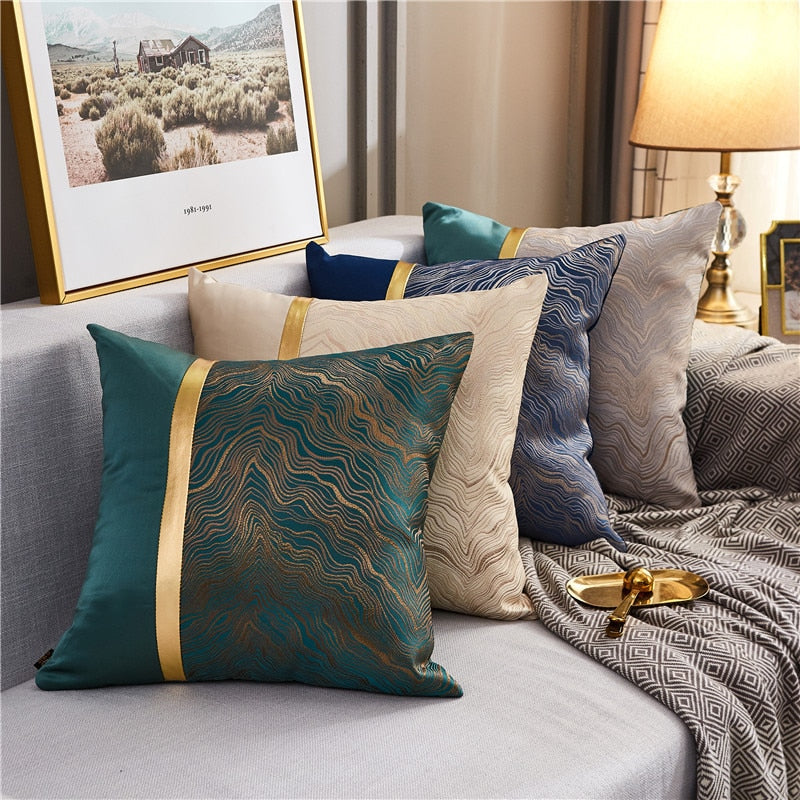 Nordic Luxury Decorative Home Silk Pillow Covers