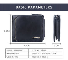 Load image into Gallery viewer, New men&#39;s multi-function wallet
