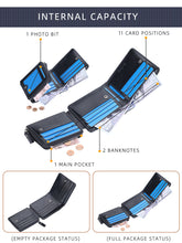 Load image into Gallery viewer, New men&#39;s multi-function wallet
