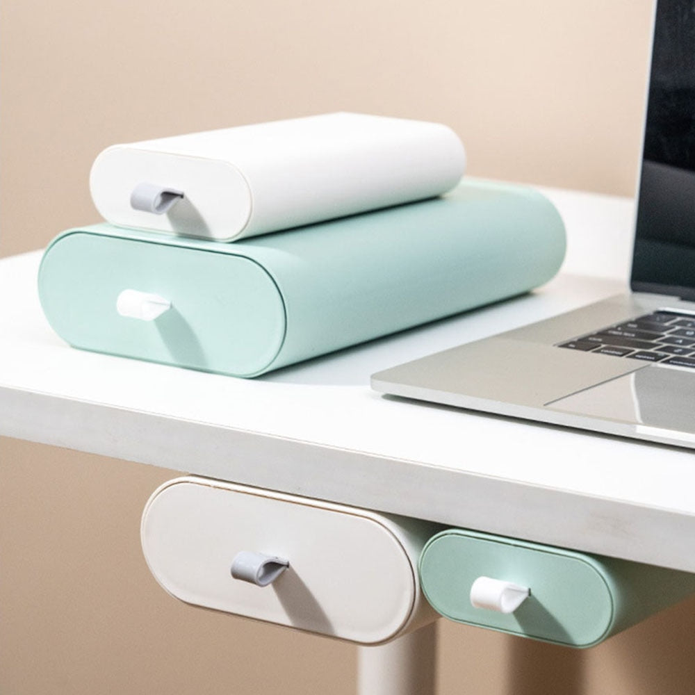 Office Desk Bottom Finishing Box Desktop Storage Box