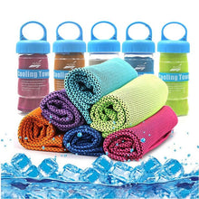 Load image into Gallery viewer, Ice Cold Enduring Running Jogging Gym Chilly Pad Instant Cooling Towel Sports
