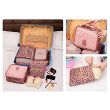 Load image into Gallery viewer, 6pcs Travel Storage Bags Clothes Shoes Underwear Suitcase Organizer Bags
