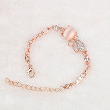 Load image into Gallery viewer, Rose Gold Alloy Lovely Cat Bracelets for Women

