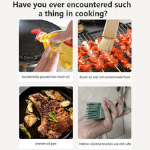 Load image into Gallery viewer, Kitchen Silicone Oil Bottle Baking Grill Oil Brush Dispensing Tool
