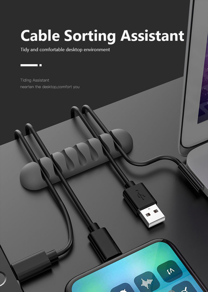 Smart USB Wire Organizer Cable Winder