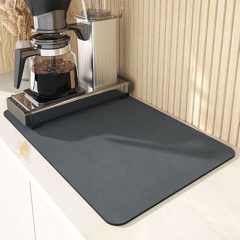 Kitchen absorbent drying pad