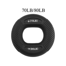 Load image into Gallery viewer, Silicone Adjustable Hand Grip 20-80LB Gripping Ring

