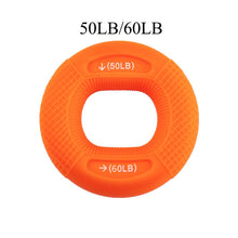 Load image into Gallery viewer, Silicone Adjustable Hand Grip 20-80LB Gripping Ring
