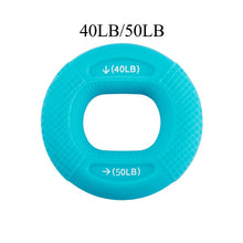 Load image into Gallery viewer, Silicone Adjustable Hand Grip 20-80LB Gripping Ring
