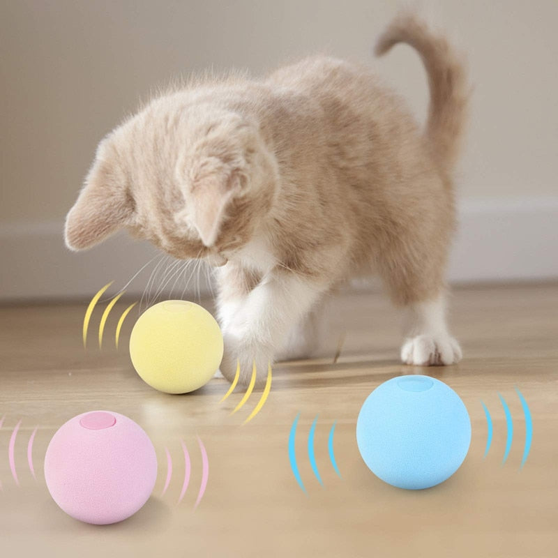 Intelligent music cat toys interactive ball cat training toys