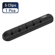 Load image into Gallery viewer, Mouse headset USB cable winder desktop organizer
