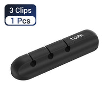 Load image into Gallery viewer, Mouse headset USB cable winder desktop organizer
