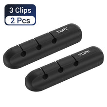 Load image into Gallery viewer, Mouse headset USB cable winder desktop organizer
