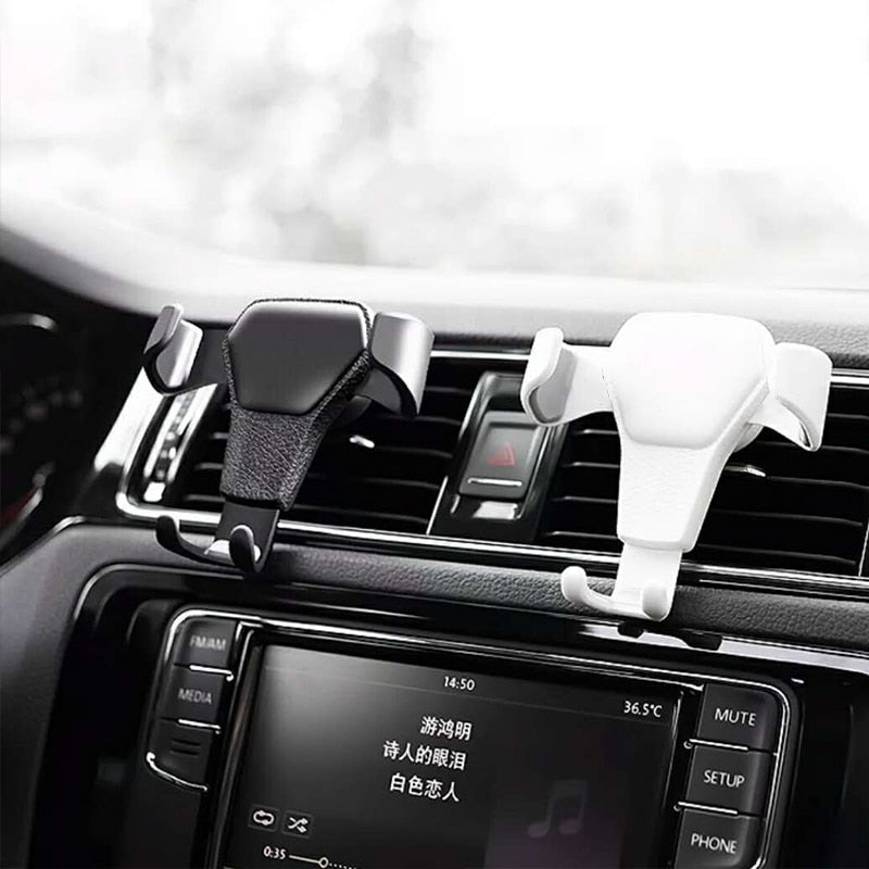 Universal Gravity Auto Phone Holder Car Air Vent Clip Mount Mobile Phone Holder