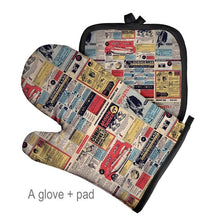Load image into Gallery viewer, Barbecue insulated gloves or kitchen microwave gloves
