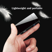 Load image into Gallery viewer, With LED power display windproof double arc lighter plasma charging USB
