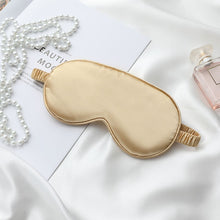 Load image into Gallery viewer, Women&#39;s silk like sleeping eye mask portable travel eye mask
