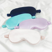 Load image into Gallery viewer, Women&#39;s silk like sleeping eye mask portable travel eye mask
