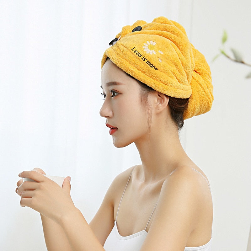Women Microfiber Towel for Drying Hair
