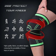 Load image into Gallery viewer, Men Pressurized Elastic Knee Pads Support Fitness Gear
