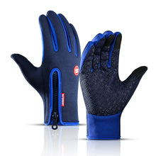 Load image into Gallery viewer, Winter Bicycle Warm Touchscreen Full Finger Gloves
