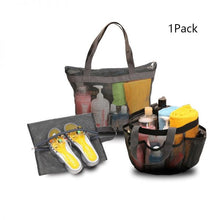 Load image into Gallery viewer, Net Yarn Storage Travel Wash Bag
