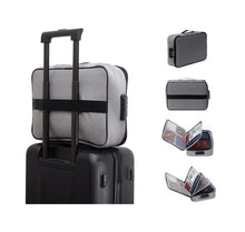Load image into Gallery viewer, Multifunction Document Storage Bag With Lock
