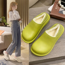 Load image into Gallery viewer, Women&#39;s Slippers EVA Sole Waterproof Non-slip Casual Shoes Warm Plush
