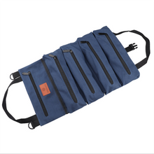 Load image into Gallery viewer, Canvas Foldable roll pack Tool bag suspension Multi-function Car Hanging bag
