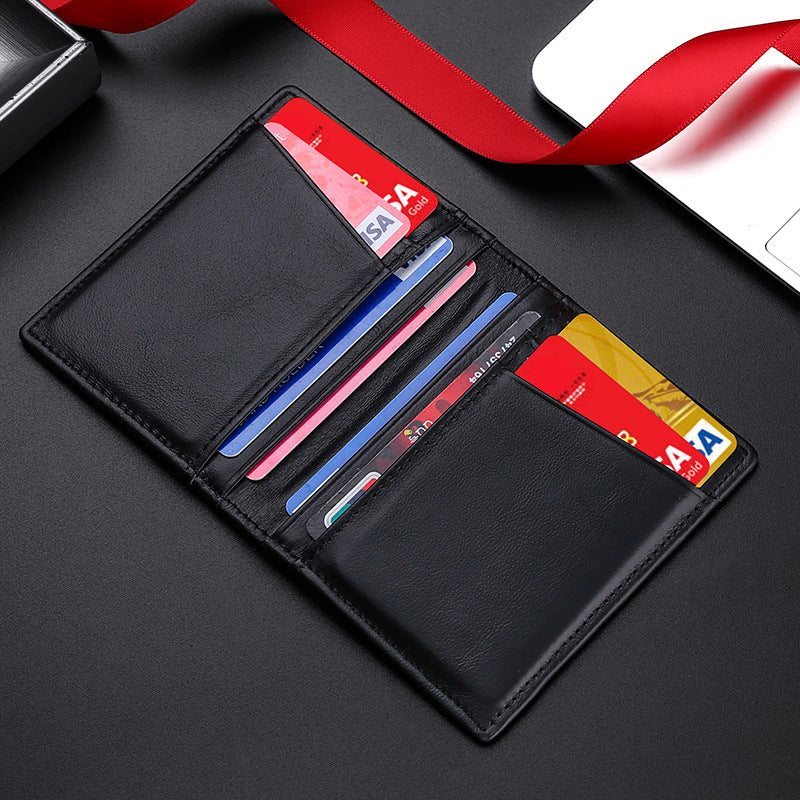 Men Minimalist Slim Card Holder