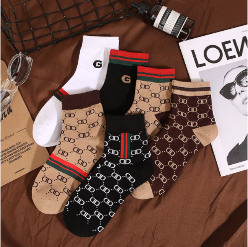 Autumn and winter trend wild cotton socks